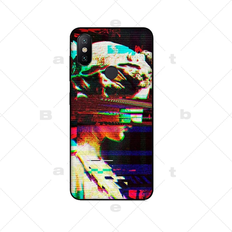 Vintage David Graphic Phone Cases For iPhone XS XR XS Max X 6 6S 7 8 Plus 5 5S SE Black Soft TPU Phone Back Cover Coque