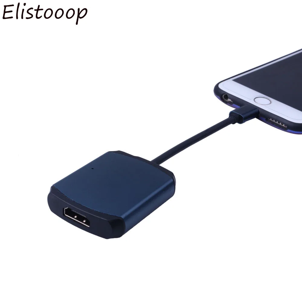HDTV адаптер для Lightning HDMI AV аудио кабель iPhone x 8 7 6plus iPad Air/mini/pro| |