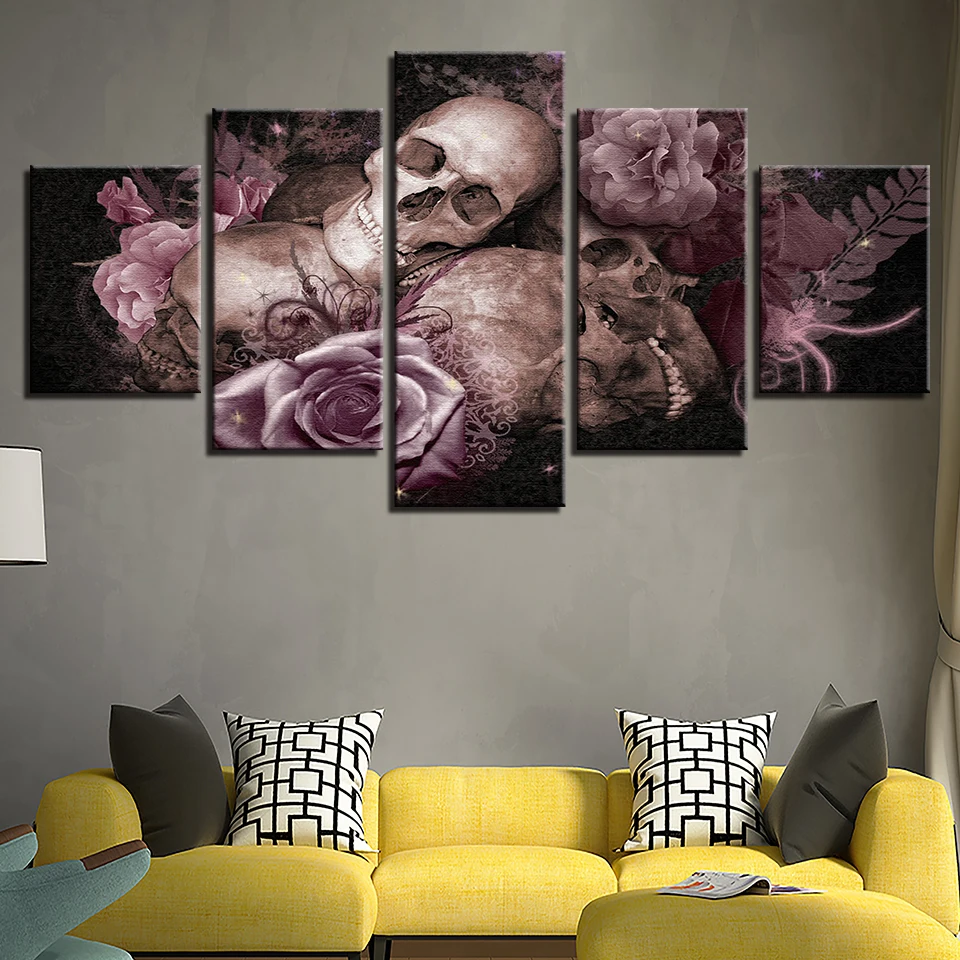

5D DIY Diamond Painting "Sugar Mask" Embroidery 5 Pieces Rhinestone Mosaic Picture Diamond Mosaic Home Decoration Gifts