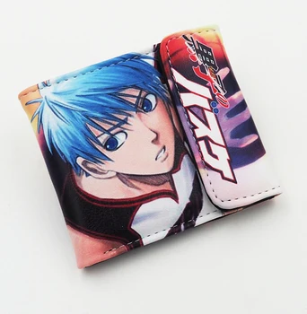 

Japanese Anime Kuroko no Basket Sunspot Basketball Kuroko Tetsuya Kagami Taiga PU Short Purse Wallet Colorful Printing