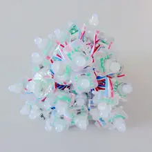 500 шт DC5V 2811 12 мм квадратный отраженный цифровой ws2811 автономные адресные провода RGB Светодиодная лента IP68 водонепроницаемые модули