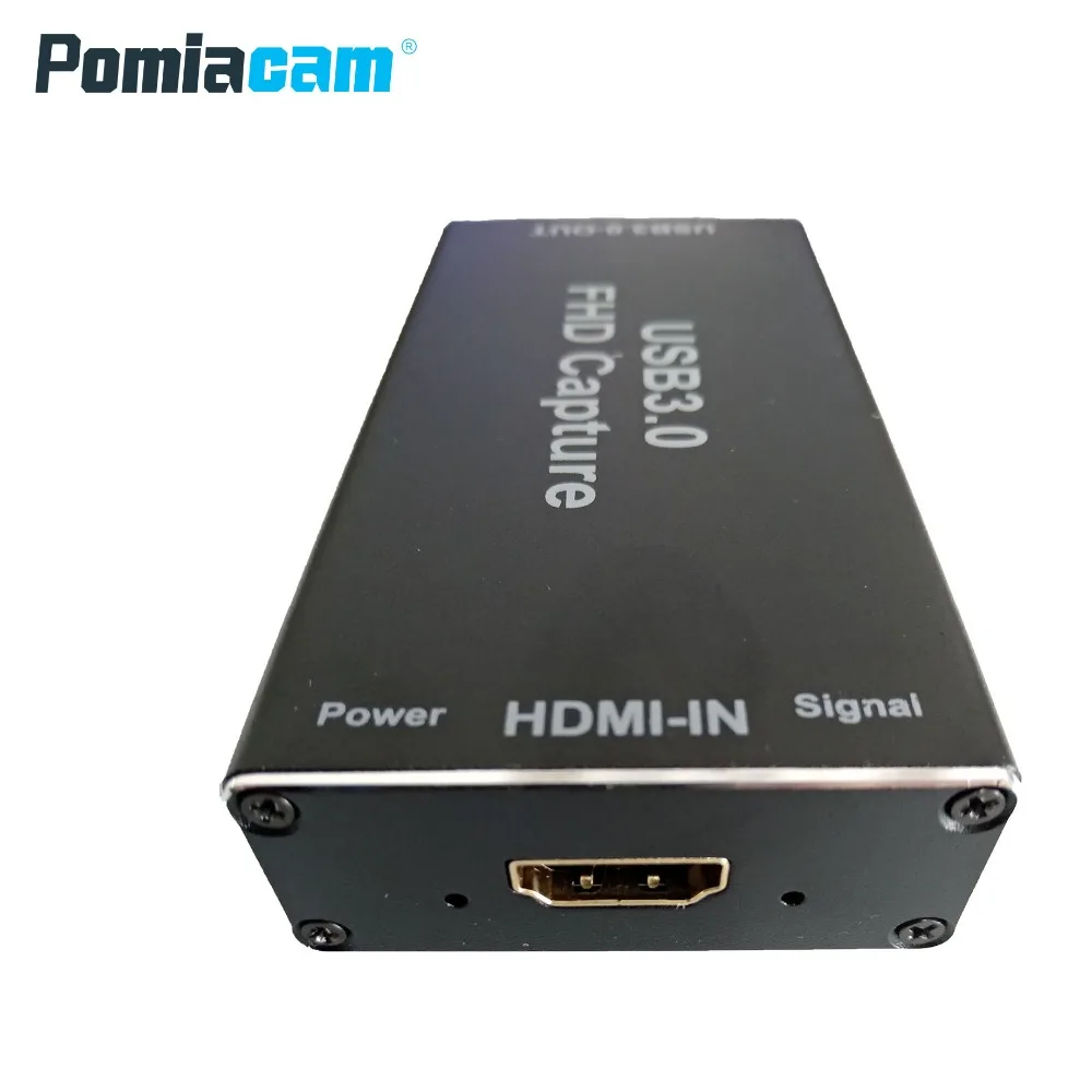 VC30 HDMI видеозахвата с USB3.0 устройство карты коробка подходящая UVC/UAC стандарт 720