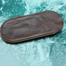 10 шт., набор ножей из натуральной кожи, складной нож, кожаные ножны, EDC инструменты, подходят для складывания ножа длиной 6,8-15 см