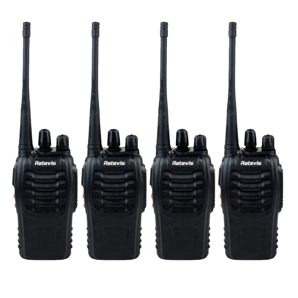 4pcs Walkie Talkie Retevis H777 UHF 400 470MHz 16CH Ham Radio Hf Transceiver Handy Two Way
