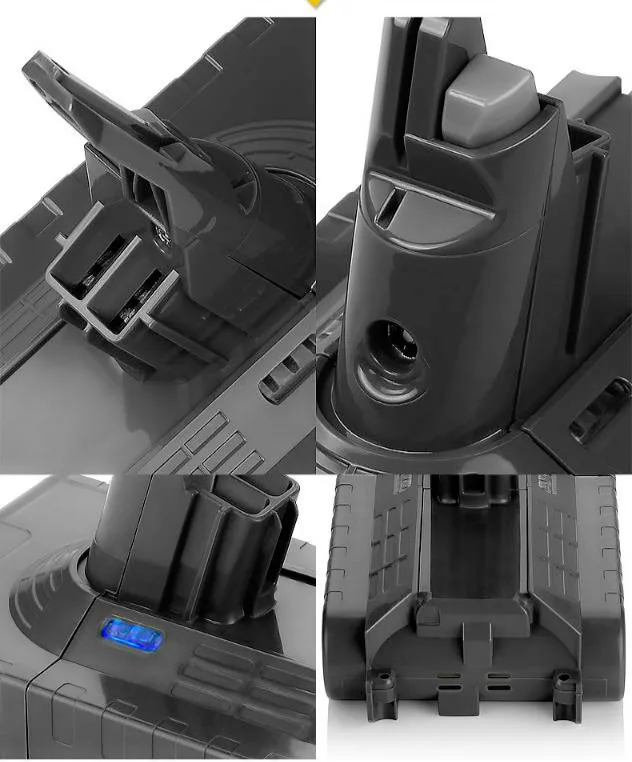 

LED Built-in Sony 21.6 3000mAh Li-ion Battery Replacement for your Dyson V8 Absolute, V8 Animal Exclusive