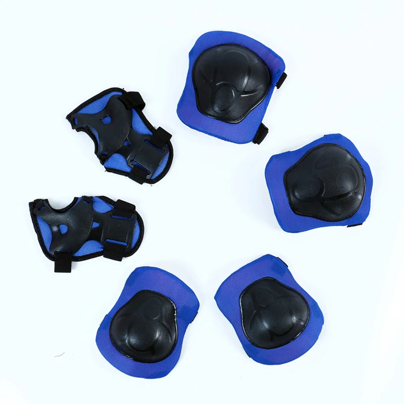 7Pcs/Set Kid Roller Skating Skateboard Adjustable Elbow Knee Pads Wrist Protective Outdoor Sports Safety Guard Helmet 7Pcs/Set Kid Roller Skating Skateboard Adjustable Elbow Knee Pads Wrist Protective Outdoor Sports Safety Guard Helmet