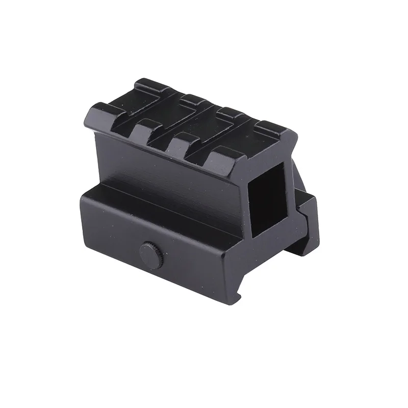 

Quick Release Dovetail card slot scope rail mount High Profile Riser Mount with 4slots scope mount extend 20mm Dovetail extend