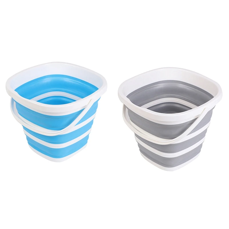 Günstige ABSS Tragbare Falten Eimer Faltbare Becken Tourismus Outdoor Folding Eimer Angeln Camping Auto Waschen Eimer Outdoor Camping