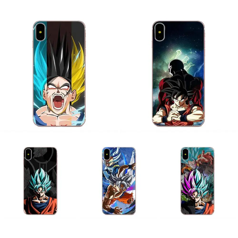 Для Apple iPhone X XS Max XR 4 4S 5 5C 5S SE 6 6S 7 8 Plus TPU чехол для телефона Dragon Ball Z Anime