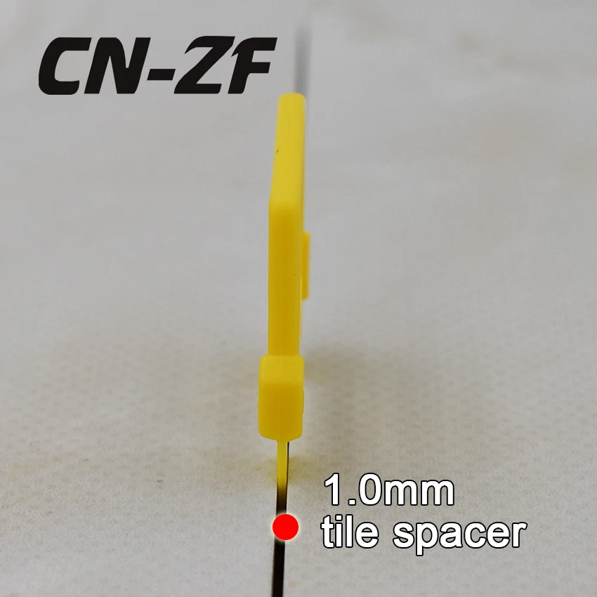 CN-ZF 50 шт./пакет Пластик без каблука Керамика выравнивания этаж разровнители плитка инструменты выравнивания уровня Распорки Системы клипы 1 мм для Плитки