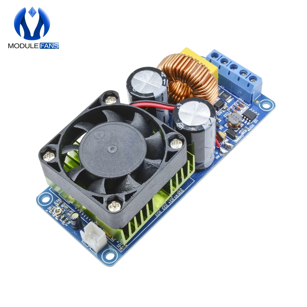 

IRS2092S Dual DC 500W Mono Channel Digital Amplifier Class HIFI Power Amp Board Module Short Circuit Protection Power Supply