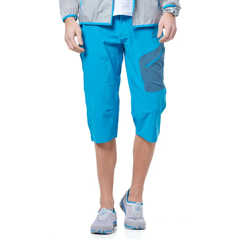 

Summer Outdoor Sport Quick Dry Men Shorts Sun-protection Elastic Breathable Male Short Trousers Hiking Climbing Free Shipping