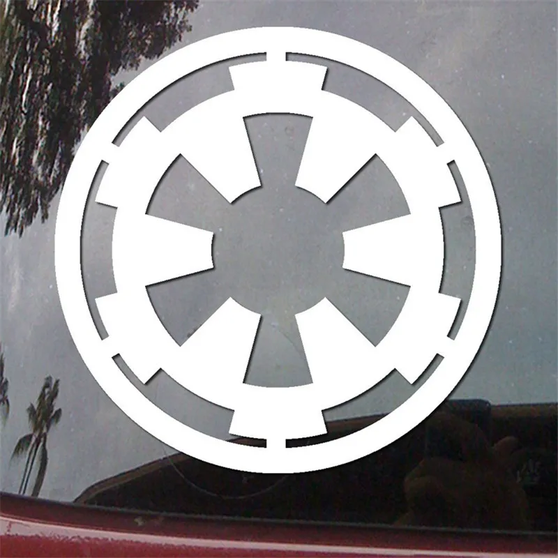 

Star Wars Stickers Galactic Empire Sticker die cut vinyl decals window car truck decal sticker 8.5cm