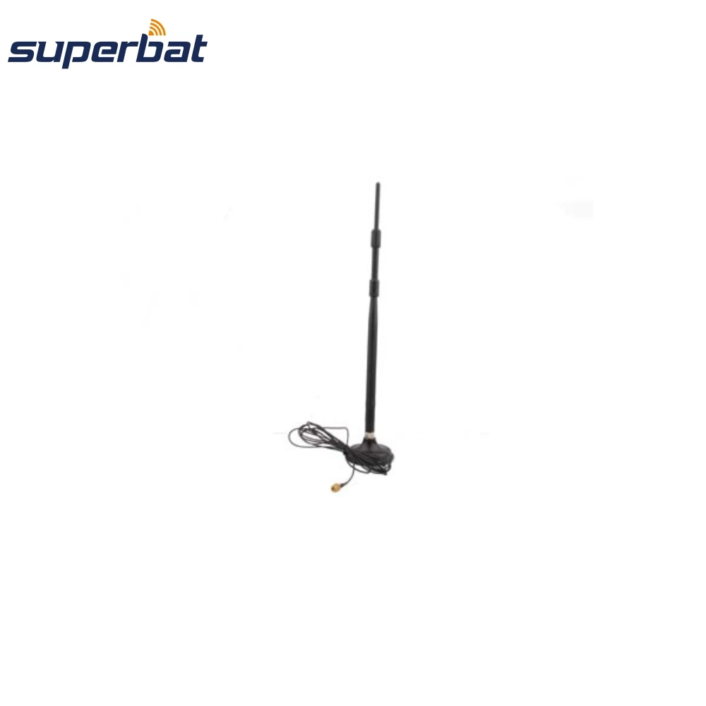 Superbat 2 4 GHz 9dBi 2400 2500MHz Omni WIFI антенный усилитель с 50 Ohm 3M расширенным кабелем RP SMA Male