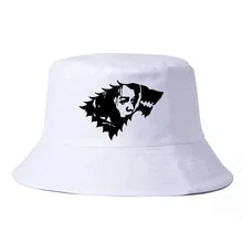 Ария Старк стикер на стену Игра престолов ведро Мужские Женские шапки летняя Рыбацкая шляпа напечатанная Повседневная Рыбацкая шляпа