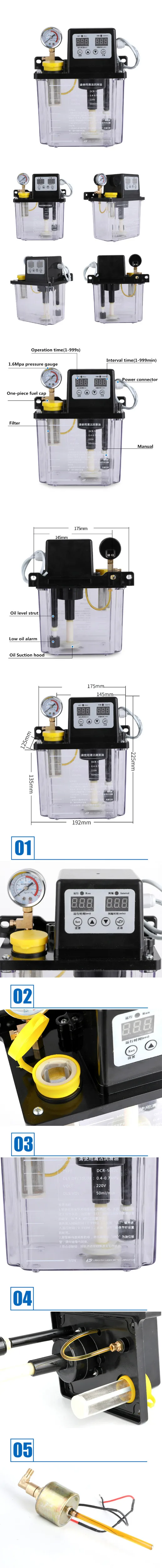 220 v bomba de óleo eletromagnética bomba