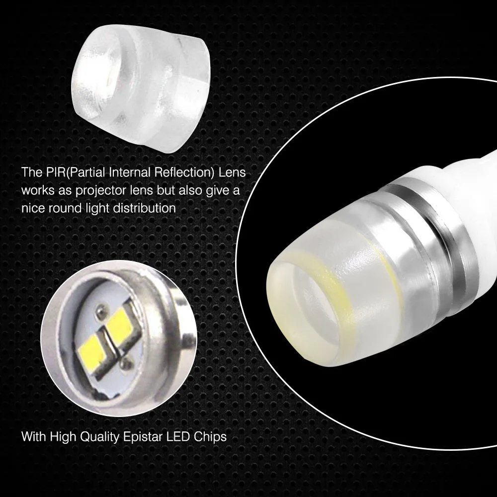NOVSIGHT T10 W5W светодиодный лампы с Epistar откалывают 168 194 автомобильные аксессуары Габаритные огни для чтения настольная лампа Авто дневные ходовые огни 12V Белый Мотор