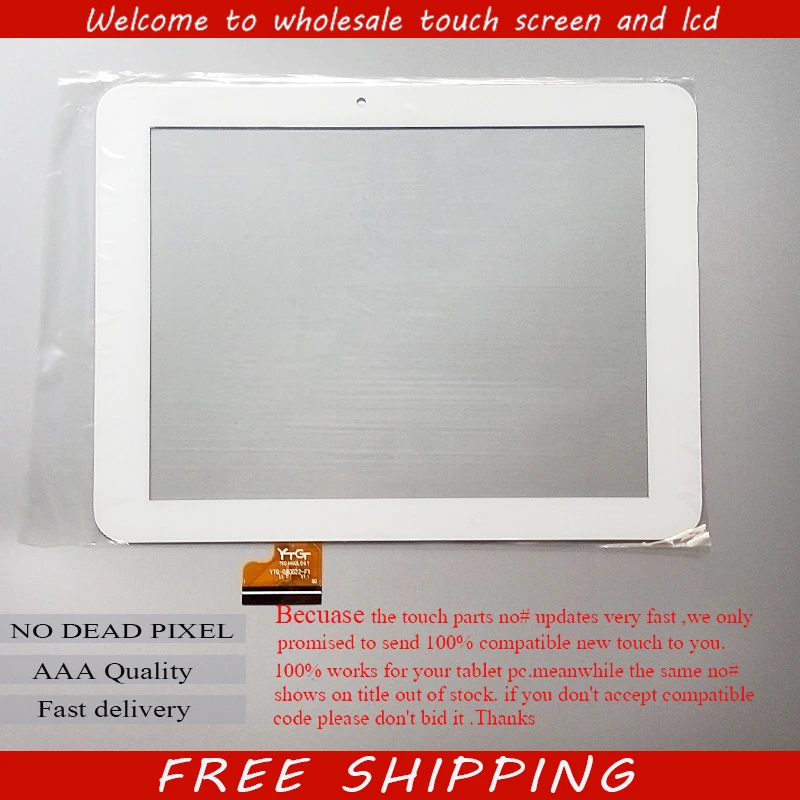 

White or black new 8" for ARCHOS 80 Helium 4G Tablet touch screen panel Digitizer Glass Sensor Replacement Free Shipping