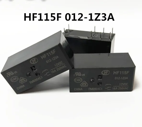 

HOT NEW relay HF115F 012-1Z3A HF115F-012-1Z3A JQX-115F 012-1Z3A JQX-115F-012-1Z3A 12VDC DC12V 12V 16A 250VAC 8PIN