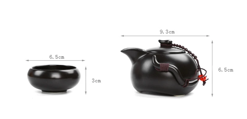 Китайский чайный дорожный чайный набор кунг-фу керамический портативный чайный горшок фарфоровый чайный сервиз Gaiwan чайные чашки чайной церемонии чайный инструмент