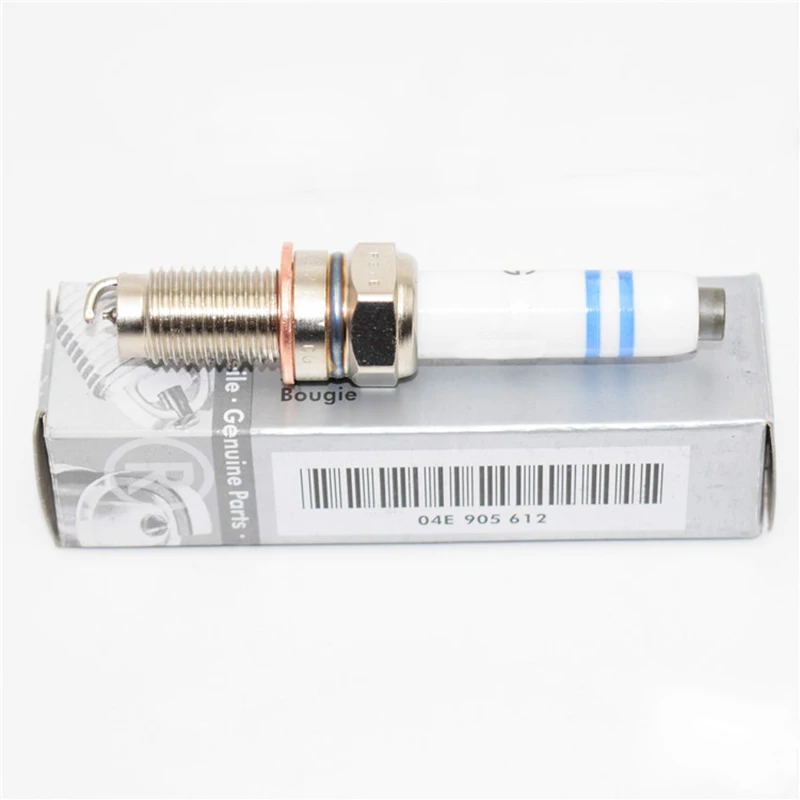 Baificar новый оригинальный 4 шт. иридиевая Свеча зажигания 04E 905 612 для VW Golf Passat Jetta Polo