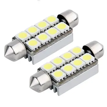 

4x C5W 8 LED 5050 SMD NAVETTE 42MM BLANC Ampoule ANTI SANS ERREUR ODB Plafonnie