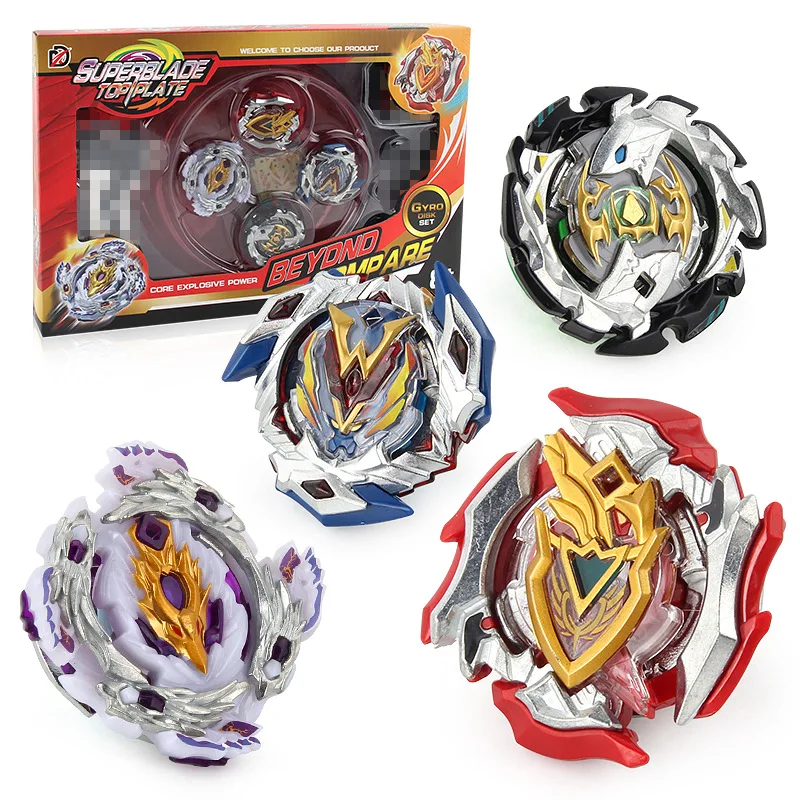 

4Pcs/Set Beyblade Burst with Disk Beybleyd with Launcher Burst Generation Z Upgrade Version of the Gyro Set with Competitive