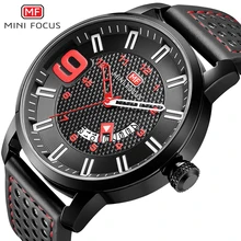 MINIFOCUS Brand Men's Wrist Watches Luxury Design Quartz Watch Men Waterproof Fashion Male Clock Leather Strap Wristwatch Black MINIFOCUS Brand Men's Wrist Watches Luxury Design Quartz Watch Men Waterproof Fashion Male Clock Leather Strap Wristwatch Black