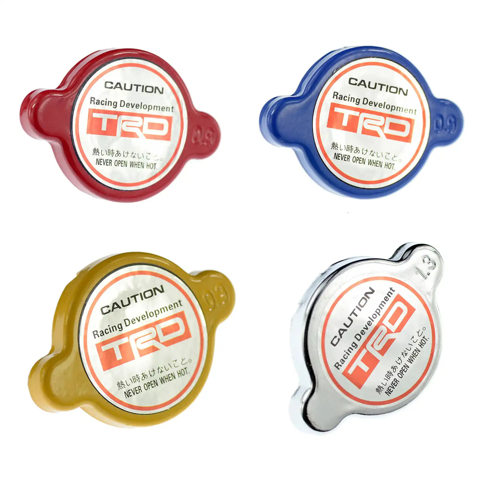 Universal TRD Racing Radiator Cap Cover For Toyota Cars 5 Colors EVO
