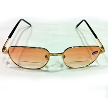 Мужские унисекс квадратные очки для дальнозоркости, для чтения, полная оправа, металлические бифокальные простые зеркальные очки, градусов 1,0-4,0 044