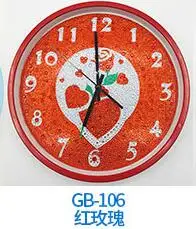DIY часы Алмазная картина Детская DIY мультфильм специальная алмазная живопись разного размера дрель картина Z01 - Цвет: GB-106