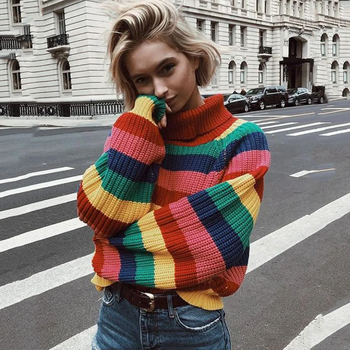 hippie sweaters womens