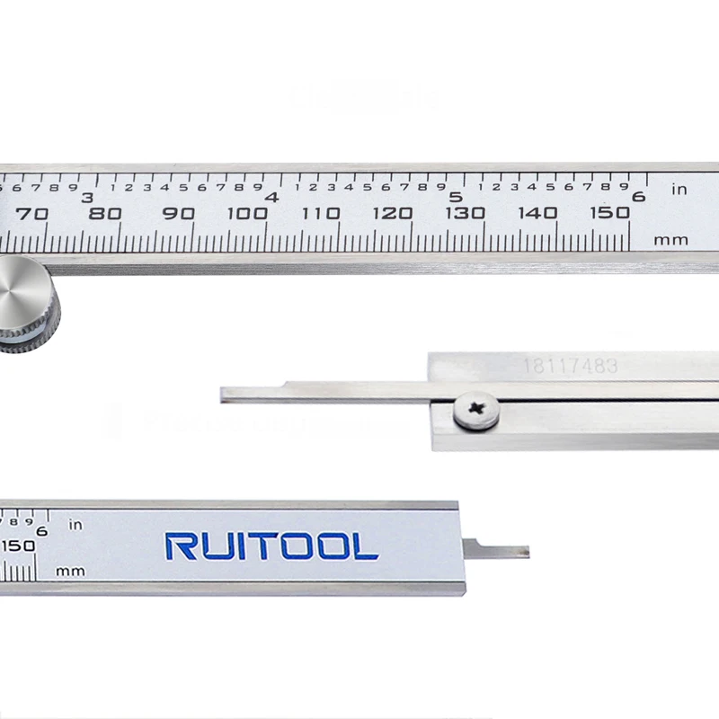 Цифровой штангенциркуль 0-150 мм/" Фракция/метрика/дюйм нержавеющая сталь Электронный штангенциркуль микрометр измерительный прибор