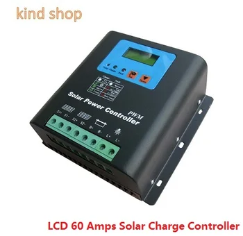 

PWM 60A 12V/24V auto Solar Controller Battery Charge Controller Home Solar system indoor use