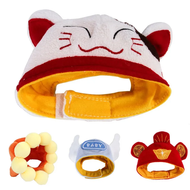 Halloween Funny Party Pet Dog Cap Cosplay Dress Up Hat Pet Cat Puppy Head Wear Cute Animal Lion Hair Mane Ears Head Cap