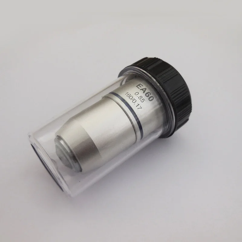 

60X Achromatic Objective Lens Standard Biological Microscope Objective Lens Used Education Hospital Biomicroscopy Accessories