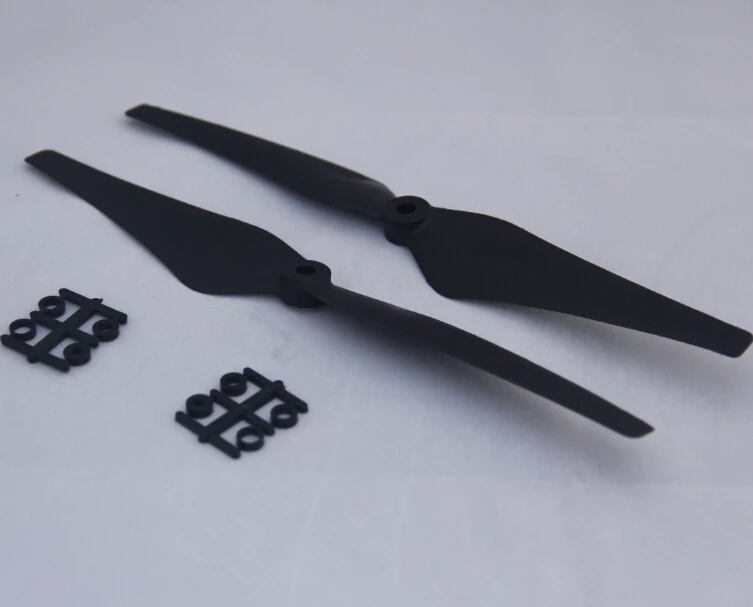 

5 Pair/Lot 9443 9443R CW CCW MultiCopter Nylon Propeller Phantom Propeller with Hole Adapter Black White