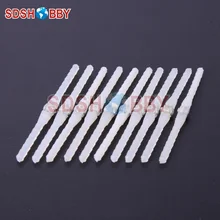 10pcs Super Light Pivot Pinned and Round Hinges D2 5 x L43mm