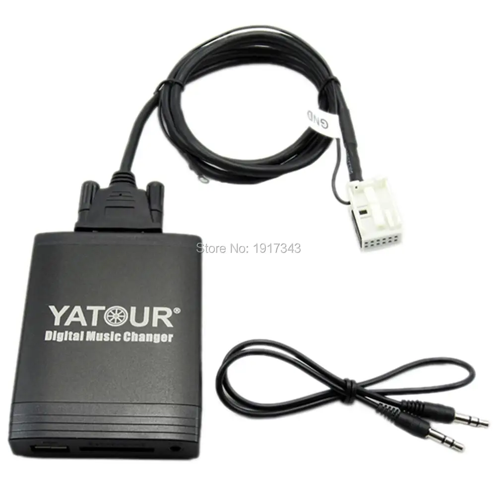 Автомобильный адаптер Yatour AUX MP3 SD USB музыкальный CD Changer 12PIN разъем для Volkswagen VW Beetle EOS
