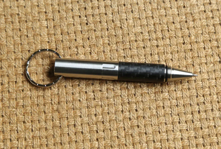 Тактическая ручка из углеродного волокна для девочек, антиволковая Самозащита, средства защиты от тела EDC для выживания