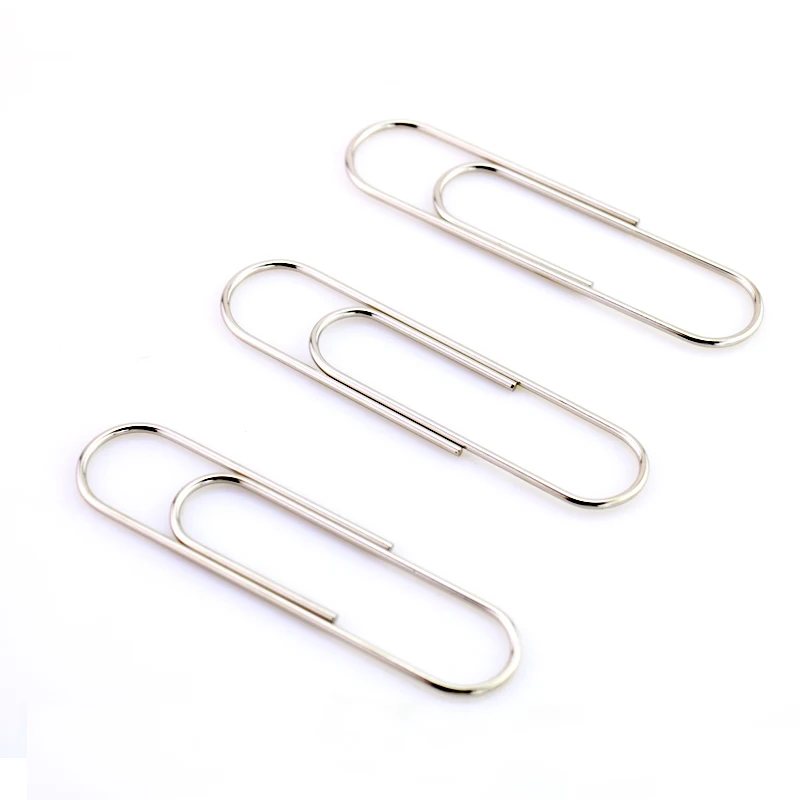 TUTU 10pcs/lot Effective Office Supplies Large rose gold Clip Bookmark Metal Office Accessories paper Clips Patchwork Clip W0006