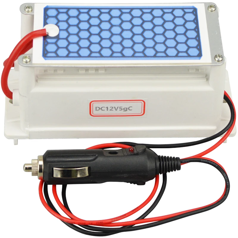 New Arrival 5g Ozone Generator DC12V Car Purifier Air Cleaner