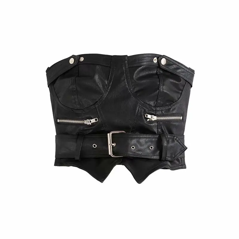 

hot sale XD45-1737 European and American Fashion Windskin Breast-wrapping 0215