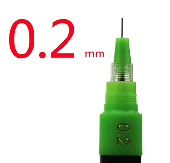 

5 PCS/lot (nib:0.2mm) Chinese famous brand HERO Rechargeable ink needle pens drawing pen Technical pen