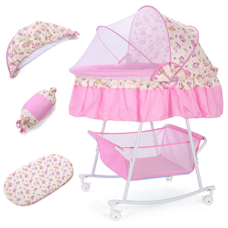 new born baby cradle mosquito net