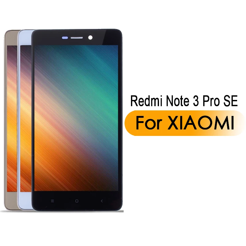 

Lcd Display Touch Screen Digitizer Assembly White Frame For Xiaomi Redmi Note 3 Pro Se Special Edition 5.5" 152mm
