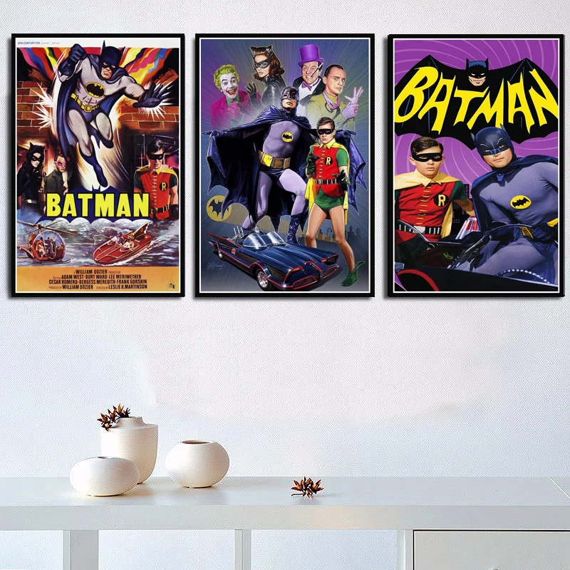 Superhero Art Print Home Decor Wall Art Poster D