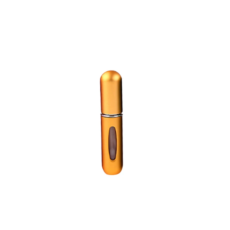 Многоразовые портативные дорожные мини многоразовые удобные пустые парфюмерные флаконы с распылителем косметические контейнеры для путешественника P27 - Цвет: gold