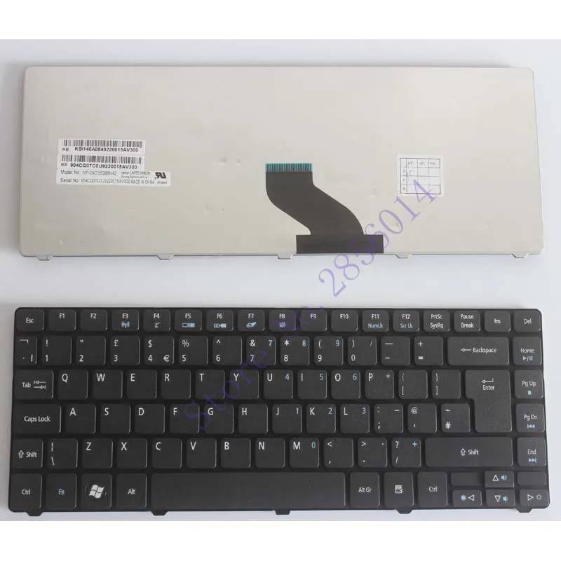 Английская клавиатура для ноутбука ACER 3810TG 3810T 4750G 3810 4736 3820 4820 4741 4755 4535 4540 4743G 5942 5942G
