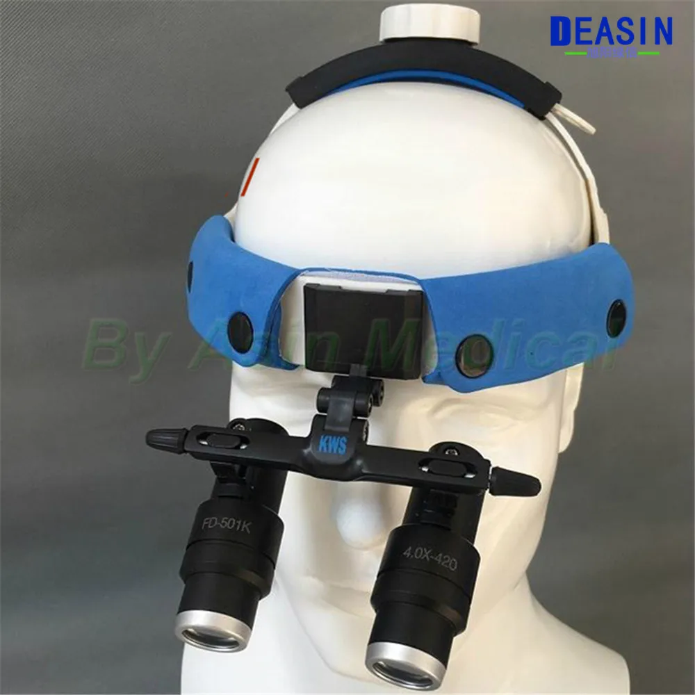 New 4X 5X 6X Binocular Type Headset type Dental Loupes Medical Surgical